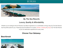 Tablet Screenshot of bythesearesorts.com